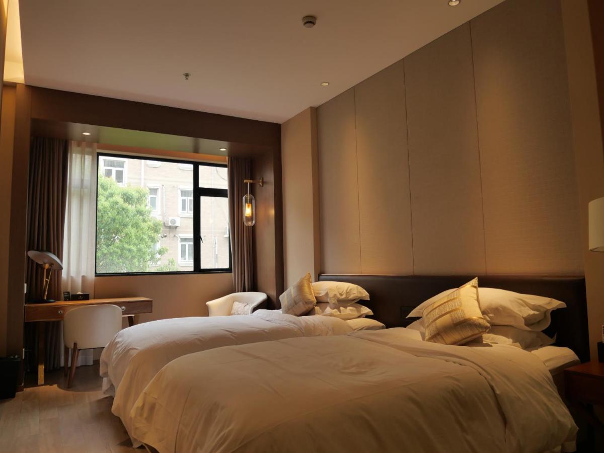 林人酒店 Jingan Bagian luar foto